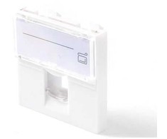 Lanview EURO OUTLET 45x45 - 1-PORT