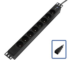 Lanview 19" C20 maitinimo laidas su 8 kontaktų lizdu
