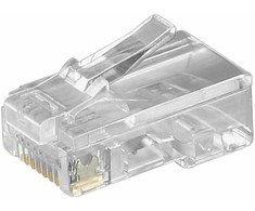 Lanview TecLine RJ45 kištukas plokščiam kabeliui, 8