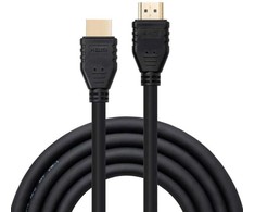 HDMI Laidas - LINDY 4K60Hz HDMI Laidas, 18Gbps, M/M, Lankstus, 3 m, Juodas