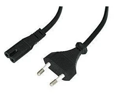 Maitinimo Laidas - LINDY Euro Kištukas į C7 Maitinimo Laidas, 3 m, Juodas