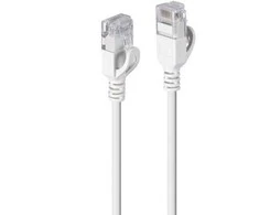 Tinklo Kabelis - LINDY Cat.6A U/UTP LSZH Ultra Slim Tinklo Kabelis, RJ45, M/M, 500MHz, 28AWG, 2 m, Pilkas