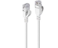 Tinklo Kabelis - LINDY Cat.6A U/UTP LSZH Ultra Slim Tinklo Kabelis, RJ45, M/M, 500MHz, 28AWG, 0.3 m, Pilkas