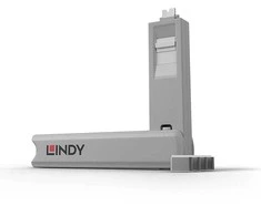 Lindy USB Type C Port Blocker 4pcs with Key, baltas