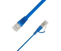 LinkIT Flat U/FTP Cat6A mėlyna 2,5 m AWG 32/7, PVC, 1,85x6 mm