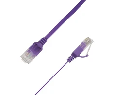 LinkIT Płaski kabelis sieciowy RJ-45, Cat.6a, U/UTP, PVC, violetinė, 4.5 m (UTP-FL6A-00450-PU)