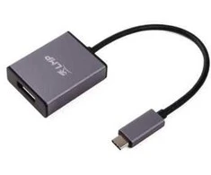 Adapteris USB LMP USB-C – DisplayPort Pilka (LMP-USBC-MDP-SG)