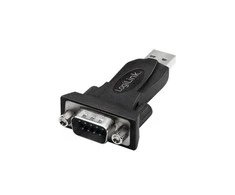 LOGILINK AU0002F USB2.0 adapteris USB-A/M į DB9/M Win11
