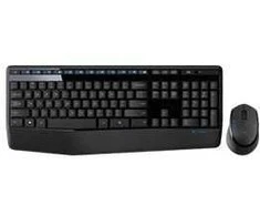 Belaidis klaviatūros ir pelės rinkinys Logitech MK345 Comfort, US išdėstymas