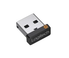 Pelė Logitech USB „Unifying“ imtuvas, RF belaidis, juodas