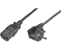 Kabelis zasilający LOGON POWER CABLE 0.5M - C13-CEE7/5