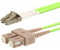 LOGON LOGON PROFESSIONAL AL5LCSC01I/5I kabelis InfiniBand / światłowodowy 1 m LC SC Jasnozielony