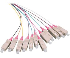 Digitus Fiber Pigtail Set 12x SC OM4