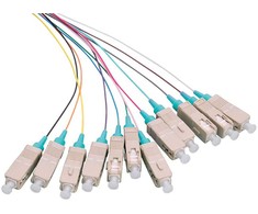LOGON LOGON PROFESSIONAL LFP025 kabelis InfiniBand / światłowodowy 2 m SC Pigtail Kolor Aqua, Różne kolory