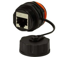 Logon PRISIJUNGIMAS PRISIJUNGIMO TINKLAS TWPGLAND83 lyties keitiklis / RJ-45 kabeliai Juodas