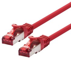 LOGON LOGON PROFESSIONAL TCR66SS050R kabelis sieciowy Raudona 5 m Cat6 S/FTP (S-STP)