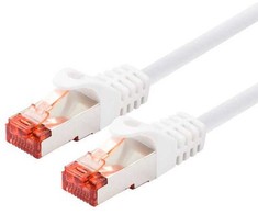 LOGON LOGON TCR66SS015W kabelis sieciowy Baltas 1,5 m Cat6 SF/UTP (S-FTP)