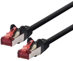 LOGON LOGON TCR66SS200BL kabelis sieciowy Juodas 20 m Cat6 SF/UTP (S-FTP)