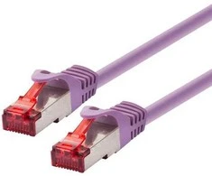 LOGON LOGON FTP Cat6 10m kabelis sieciowy Violetinis