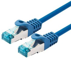 Wentronic Goobay CAT 5e Kabelis łączący, SF/UTP, juoda - Długość kabla 25 m (JAB-1338717)