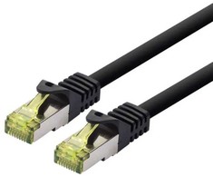 LOGON LOGON TCR6ASS015BL kabelis sieciowy Juodas 1,5 m Cat6a S/FTP (S-STP)