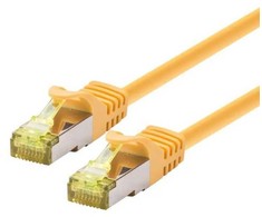 LOGON LOGON SSTP Cat6a kabelis sieciowy Geltonas 3 m