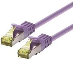 LOGON LOGON SSTP Cat6a kabelis sieciowy Violetinis 5 m
