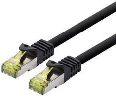 LOGON LOGON PROFESSIONAL TCR6ASS150BL kabelis sieciowy Juodas 15 m Cat6a S/FTP (S-STP)