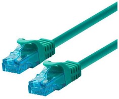 LOGON LOGON UTP Cat.5e, 10 m, Cat5e, RJ-45, RJ-45, Žalias