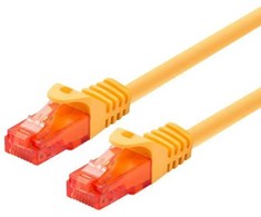 LOGON LOGON Cat6 UTP 20m kabelis sieciowy Geltonas