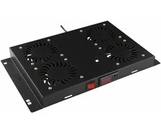 Lanview 4 FANS, DIGITAL THERMOSTAT CONTROLLED FAN MODULE Juodas