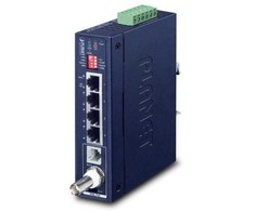 Maršrutizatorius Planet IP30 Industrial Gigabit Ethern Nadajnik i odbiornik sieci Mėlyna