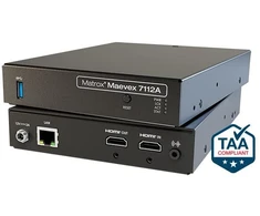Matrox MVX-E7112A-1, Maevex 7112A Single-Channel 4K Encoder