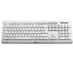 Klaviatūra MEDIARANGE MROS110 - Standard - USB - QWERTZ - Baltas