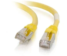 Mercodan 371915002, 0,25 m, Cat6a, S/FTP (S-STP), RJ-45, RJ-45, geltonas
