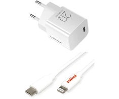 Mercodan Įkroviklis 20 W, m. „Lightning“ USB kabelis, 1,0 m, MFi