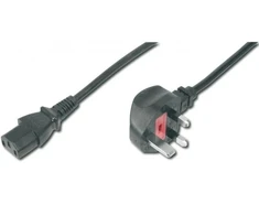 Mercodan Angliškas maitinimo laidas 2,5 m į C13, B+C, 10 A 250 V, H05VV-F