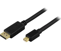 Mercodan 932455, 4,5 m, DisplayPort, Mini DisplayPort, Kištukas, Kištukas, Juoda