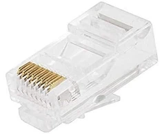 Mercodan Modulinis RJ45 jungtis, KAT5E vientisas/daugiagyslis jungtis,