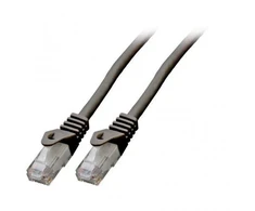 Mercodan Komutacinis kabelis CAT6 UTP, juodas, 0,5 m, be halogenų, 2x4xAWG24 LSZH, polietileninis maišelis, CCA, 0,5 m, Cat6, U/UTP (UTP), RJ-45, RJ-45, juodas