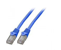 Mercodan Kabelis sieciowy RJ-45, Cat.6, U/UTP, LSZH, CCA, mėlyna, 1 m (371227010)