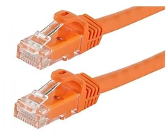 Mercodan 551215, 15 m, Cat6, U/UTP (UTP), RJ-45, RJ-45, oranžinis