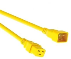 Kabelis zasilający Mercodan Str�mkabel Gul C20-C19 (509780141)