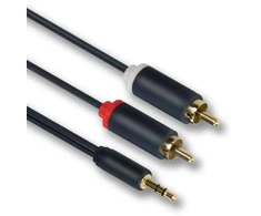 Kabelis Mercodan PRO Minijack-RCA 2,0m, ULTRA (153212020)