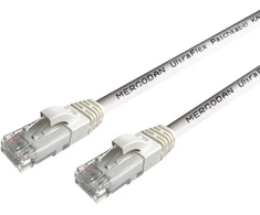 Mercodan „UltraFlex“ jungiamasis kabelis CAT6 UTP, 2,0 m, baltas, LSZH