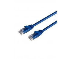 Mercodan Kabelis sieciowy RJ-45, Cat.6, U/UTP, LSZH, UltraFlex, mėlyna, 15 m (371237150)