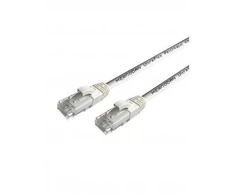 Mercodan 371239010, 1 m, Cat6, U/UTP (UTP), RJ-45, RJ-45, Baltas