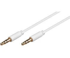 MicroConnect - 3,5 mm (3 kontaktų, stereo) Minijack plonas kabelis, 1 m