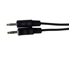 MicroConnect – 3,5 mm (3 kontaktų, stereofoninis) Minijack plonas kabelis, 0,5 m