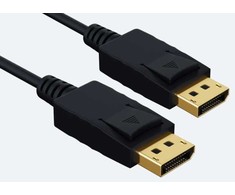 MicroConnect 4K DisplayPort 1.4 LSZH kabelis 3 m